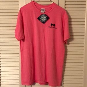 Simply Southern pink tee